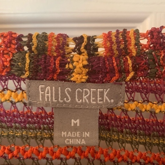 Falls Creeks Multi-Color Blouse Size M #086 - Picture 4 of 10